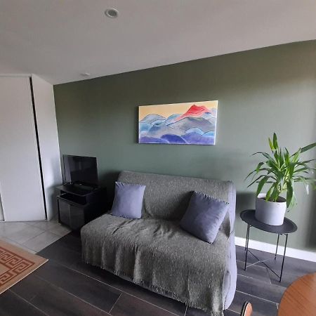 A 5 Mns Du Puy De Dome Avec Vue Imprenable Studio Rez De Jardin 24M2 Neuf A Laschamps Saint-Genes-Champanelle Экстерьер фото